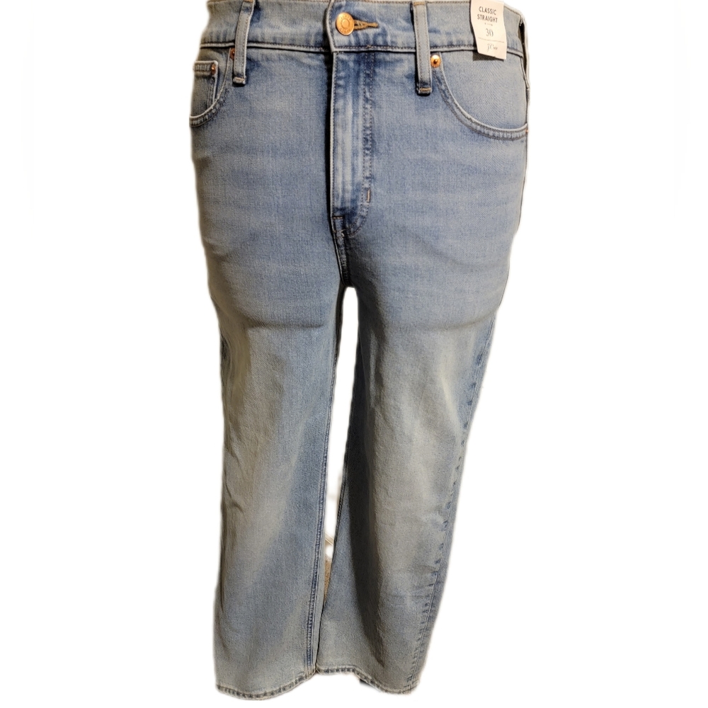 🔖🎉NWT🎉👉 J Crew High-rise '90s classic straight jean in Scuttle wash Sz 30